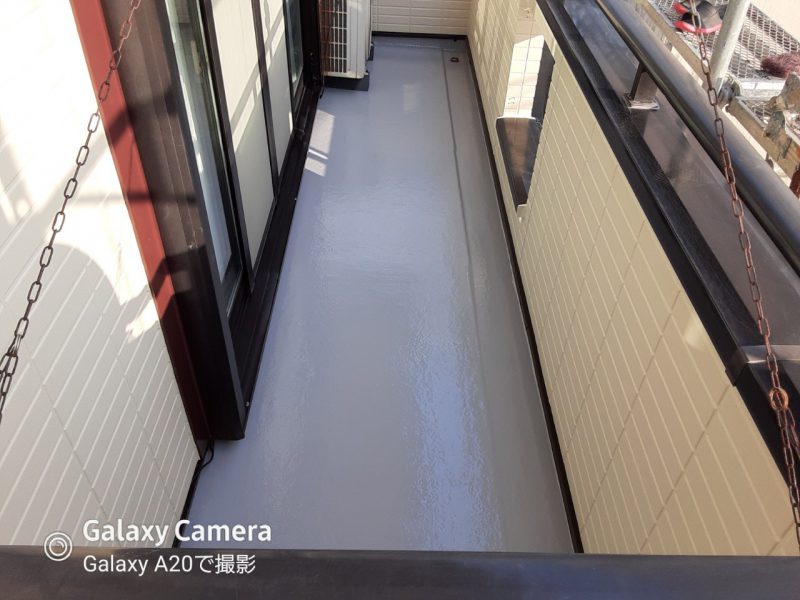 A様邸 外壁・屋根塗装・コーキング・バルコニー防水工事-施工事例・神戸の方にもおすすめ