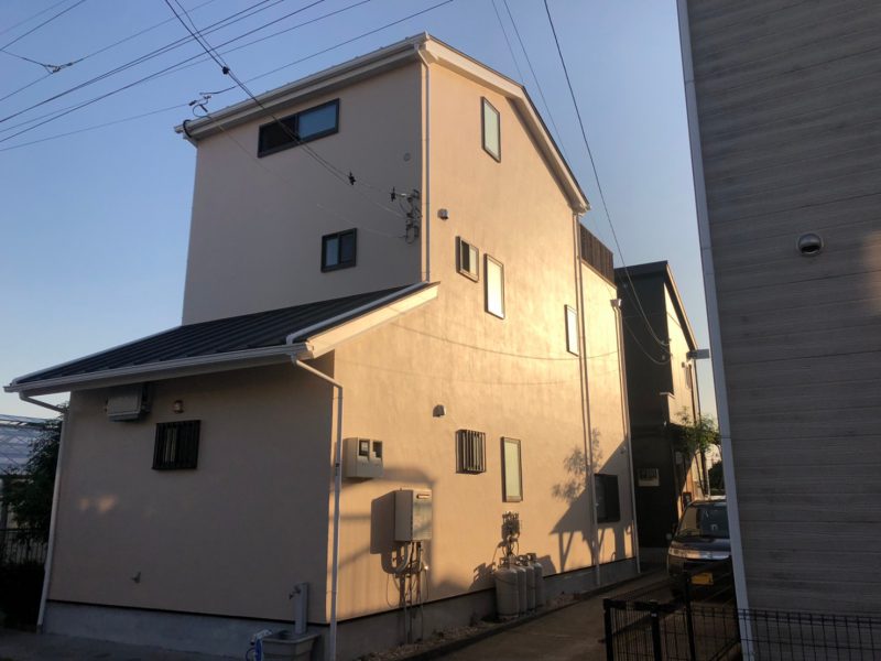 I様邸 外壁塗装工事-施工事例・神戸の方にもおすすめ