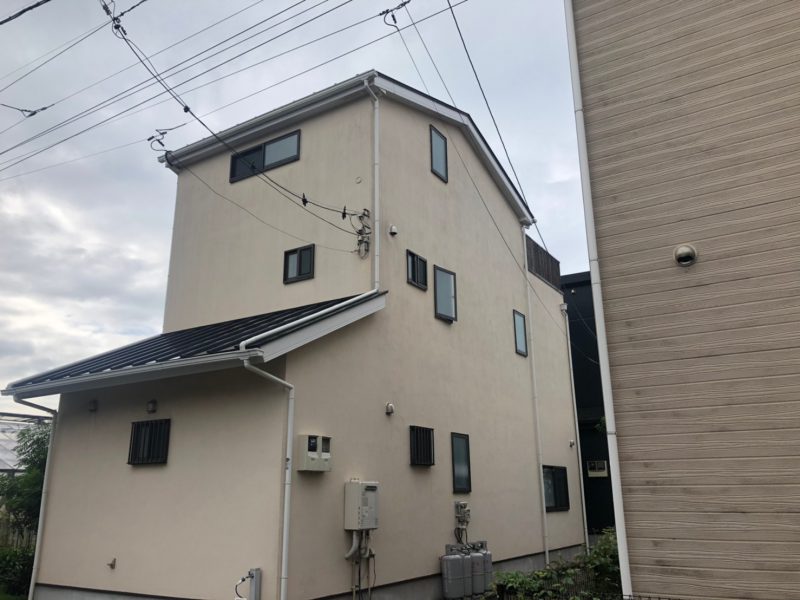 I様邸 外壁塗装工事-施工事例・神戸の方にもおすすめ