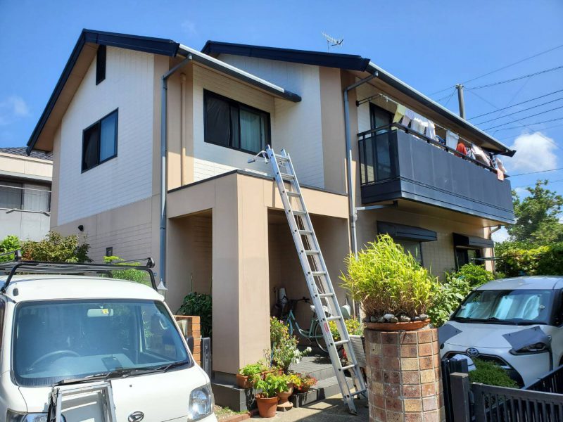 K様邸 外壁・屋根塗装工事-施工事例・神戸の方にもおすすめ