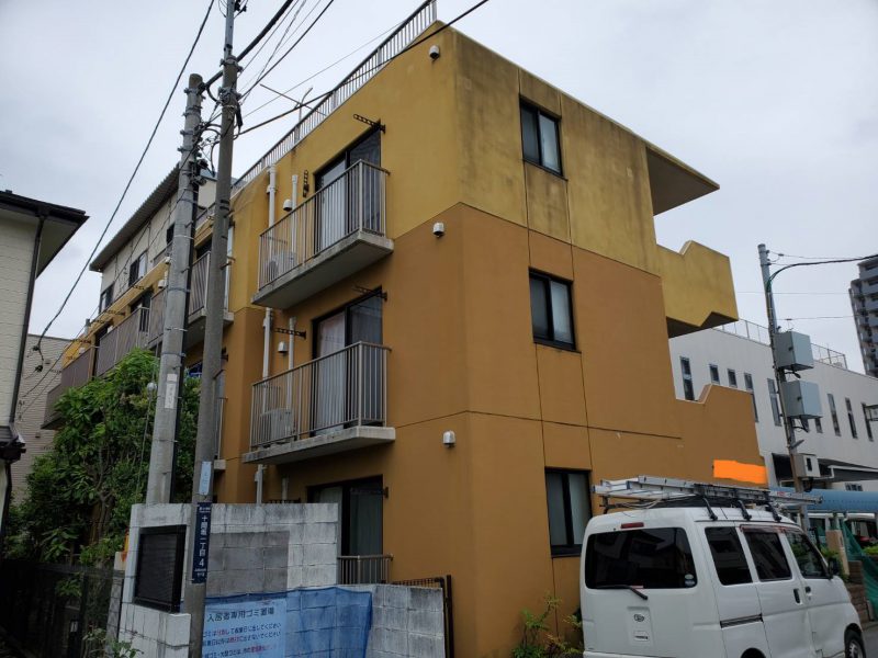 S様マンション 外壁塗装・コーキング工事