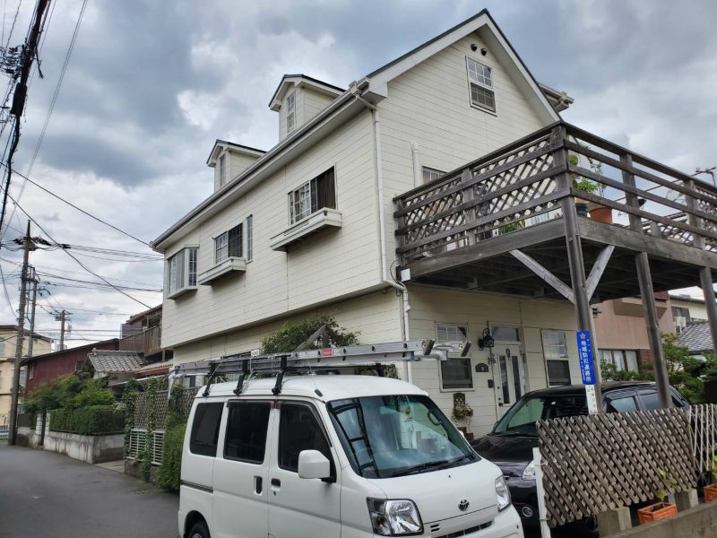 K様邸 外壁・屋根・コーキング工事-施工事例・神戸の方にもおすすめ