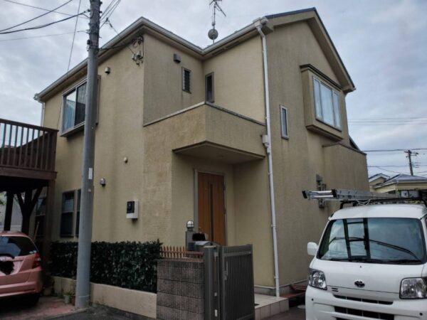 W様邸 外壁・付帯部塗装・バルコニー防水・屋根カバー工事-施工事例・神戸の方にもおすすめ