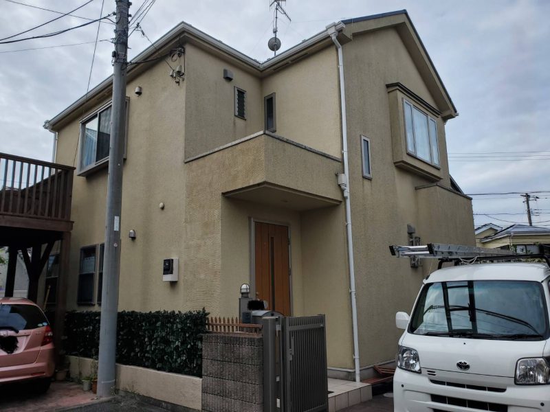 W様邸 外壁・付帯部塗装・バルコニー防水・屋根カバー工事-施工事例・神戸の方にもおすすめ