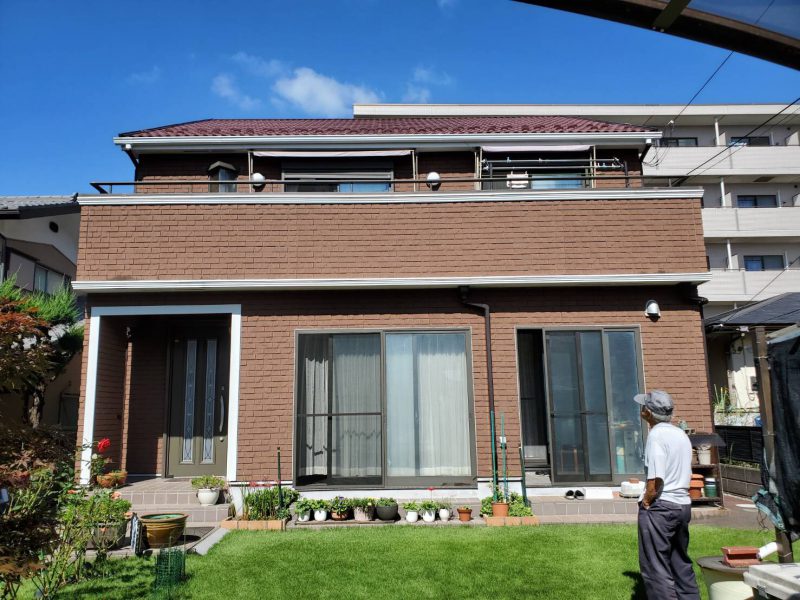 Y様邸 屋根・付帯部塗装・コーキング・バルコニー防水工事-施工事例・神戸の方にもおすすめ