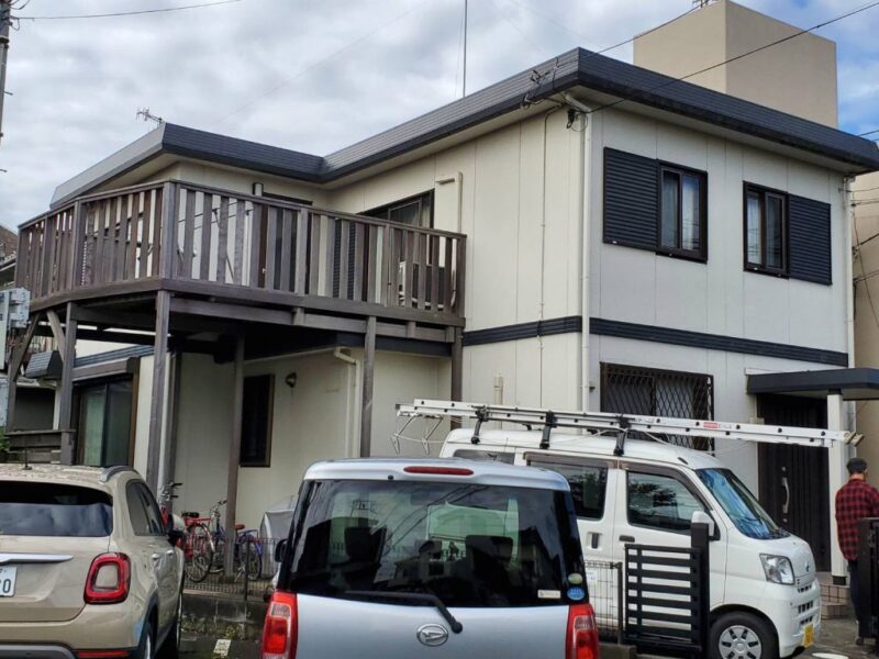 T様邸 外壁・屋根塗装工事-施工事例・神戸の方にもおすすめ