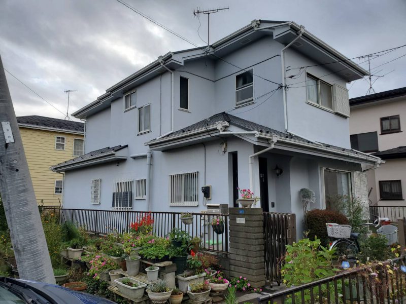 M様邸 外壁・屋根・付帯部分塗装工事-施工事例・神戸の方にもおすすめ