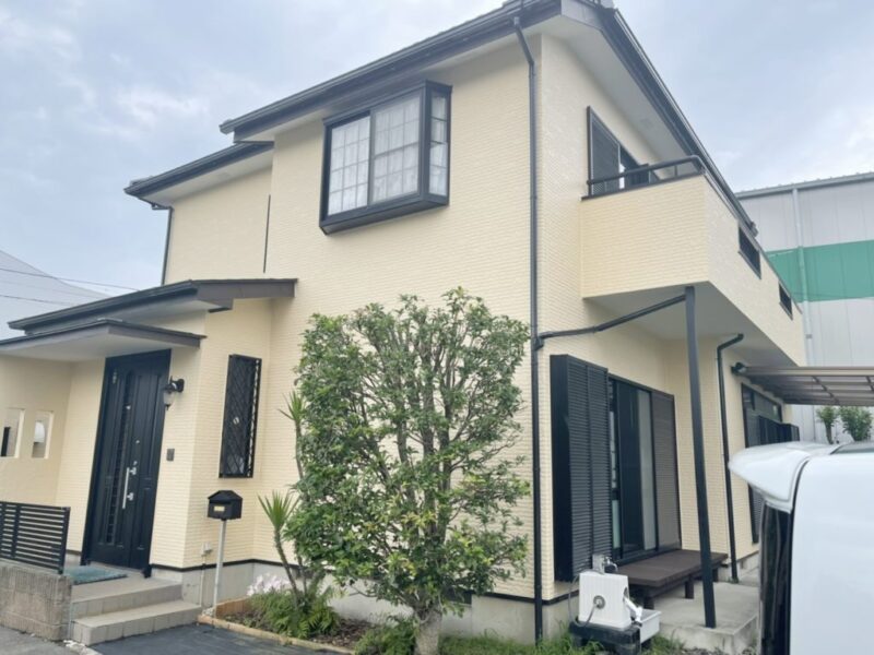 N様邸 外壁・付帯部塗装・バルコニー防水工事-施工事例・神戸の方にもおすすめ