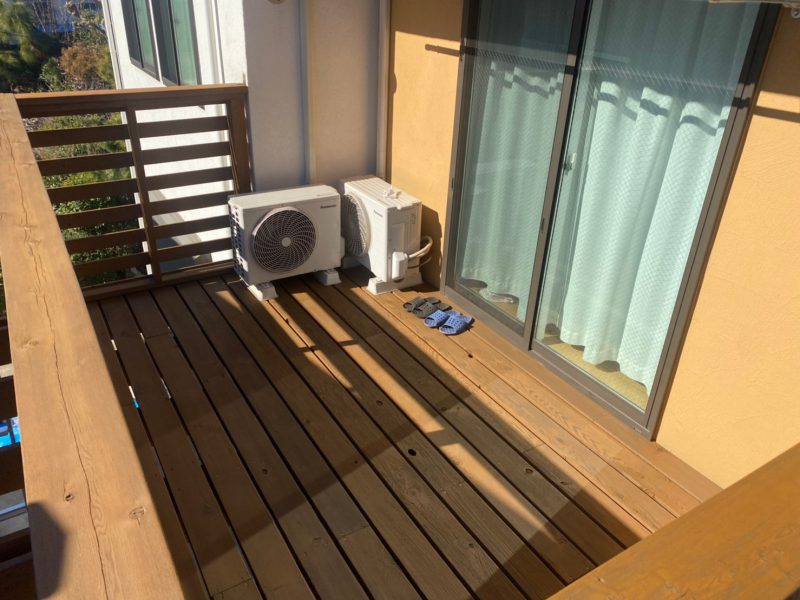 K様邸 ウッドデッキ塗装工事-施工事例・神戸の方にもおすすめ