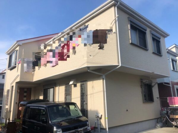 F様邸 外壁・屋根・付帯部塗装・バルコニー防水工事-施工事例・神戸の方にもおすすめ