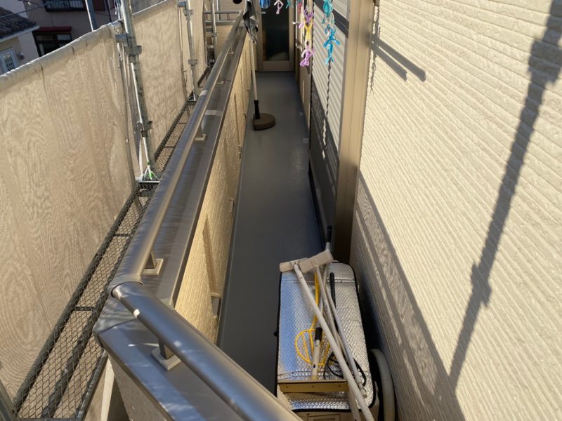 F様邸 外壁・屋根・付帯部塗装・バルコニー防水工事-施工事例・神戸の方にもおすすめ