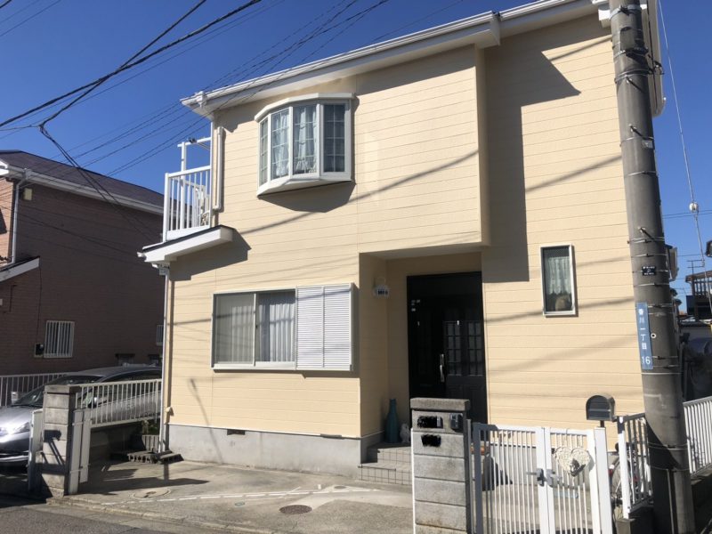 Y様邸 外壁・屋根塗装工事-施工事例・神戸の方にもおすすめ