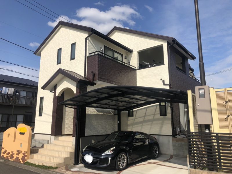 I様邸 外壁・屋根・付帯部塗装・バルコニー防水工事-施工事例・神戸の方にもおすすめ