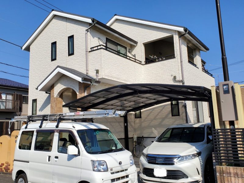 I様邸 外壁・屋根・付帯部塗装・バルコニー防水工事-施工事例・神戸の方にもおすすめ