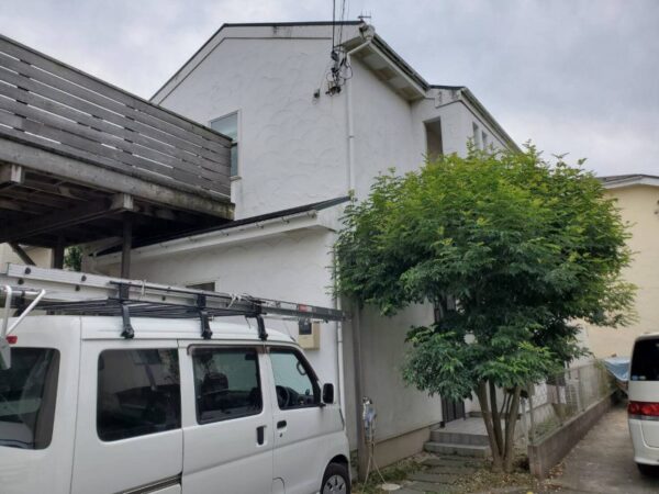 H様邸 外壁・屋根・付帯部塗装・バルコニー防水工事-施工事例・神戸の方にもおすすめ