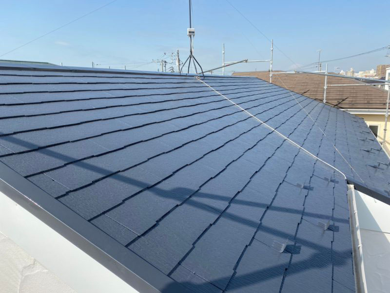 H様邸 外壁・屋根・付帯部塗装・バルコニー防水工事-施工事例・神戸の方にもおすすめ