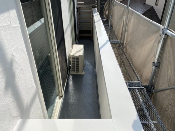 H様邸 外壁・屋根・付帯部塗装・バルコニー防水工事-施工事例・神戸の方にもおすすめ