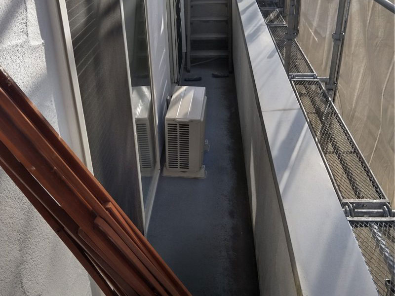 H様邸 外壁・屋根・付帯部塗装・バルコニー防水工事-施工事例・神戸の方にもおすすめ