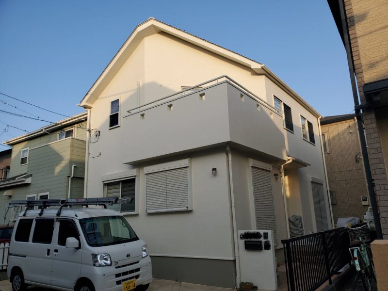 S様邸 外壁・屋根・付帯部塗装・バルコニー防水工事-施工事例・神戸の方にもおすすめ