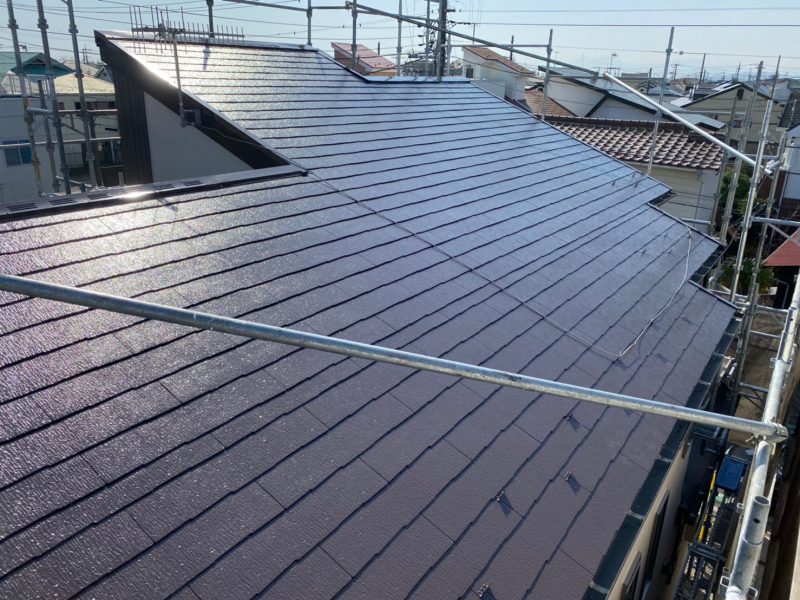 H様邸 外壁・屋根・付帯部塗装・バルコニー防水工事-施工事例・神戸の方にもおすすめ