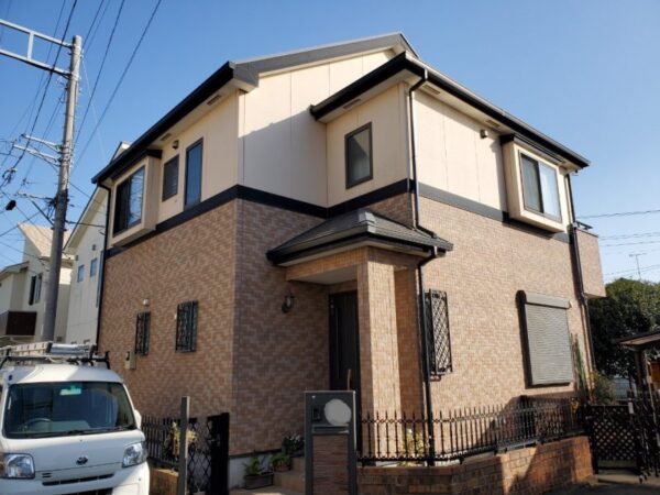 M様邸 外壁・屋根・付帯部塗装・バルコニー防水工事-施工事例・神戸の方にもおすすめ