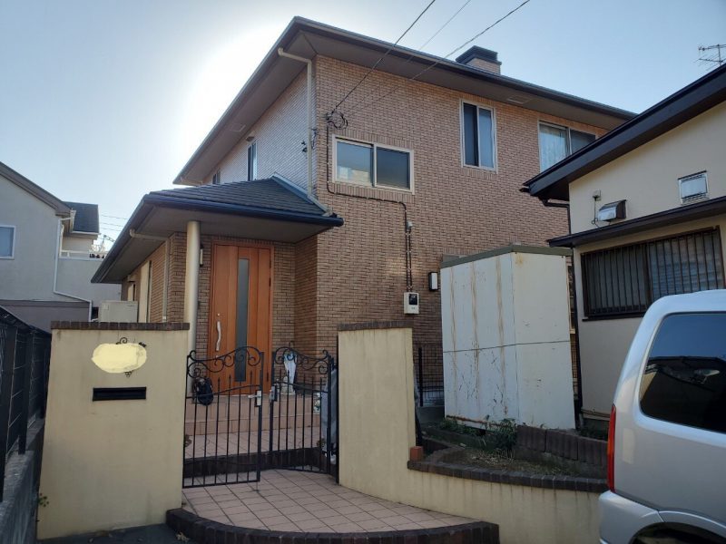 S様邸 屋根・付帯塗装工事-施工事例・神戸の方にもおすすめ