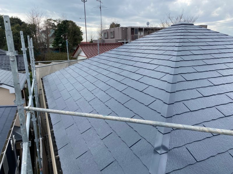 S様邸 屋根・付帯塗装工事-施工事例・神戸の方にもおすすめ