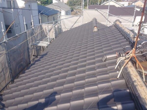 H様邸 屋根葺き替え・アンテナ交換工事-施工事例・神戸の方にもおすすめ