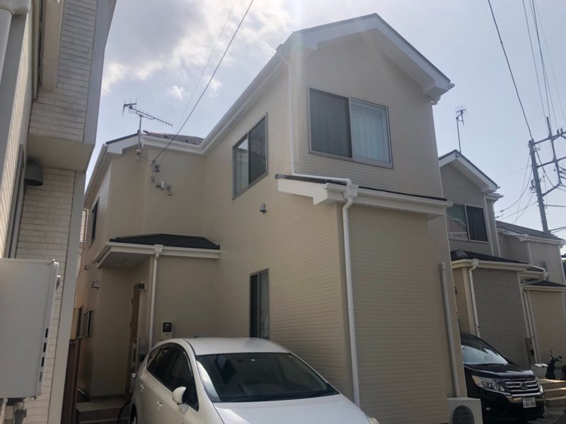 M様邸 外壁塗装工事-施工事例・神戸の方にもおすすめ