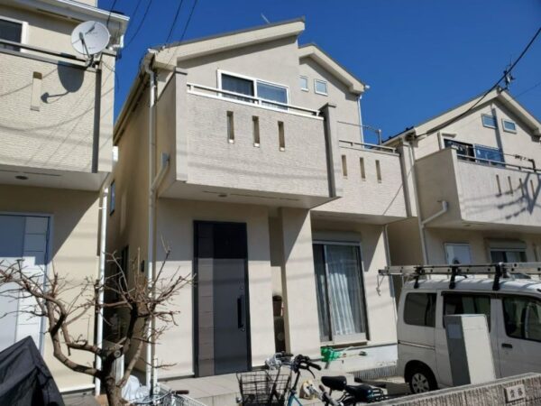 S様邸 外壁・屋根・付帯部塗装・バルコニー防水工事-施工事例・神戸の方にもおすすめ