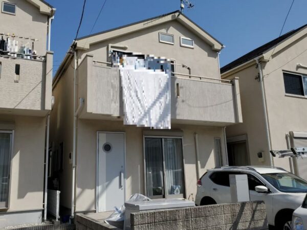 K様邸 外壁・屋根・付帯部塗装・バルコニー防水工事-施工事例・神戸の方にもおすすめ