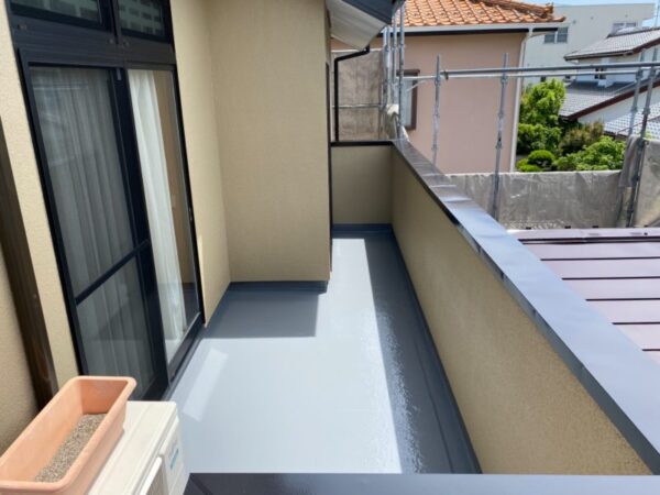 I様邸 外壁・屋根・付帯部塗装・バルコニー防水工事-施工事例・神戸の方にもおすすめ