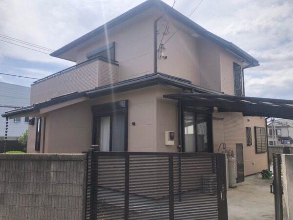 H様邸 外壁・屋根・付帯部塗装-施工事例・神戸の方にもおすすめ