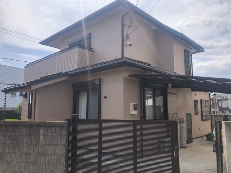 H様邸 外壁・屋根・付帯部塗装-施工事例・神戸の方にもおすすめ