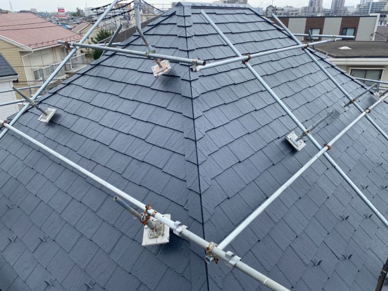 H様邸 外壁・屋根・付帯部塗装-施工事例・神戸の方にもおすすめ