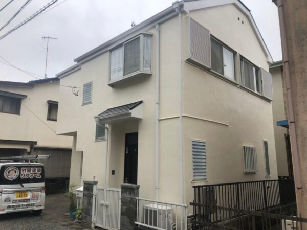 S様邸 外壁・屋根・付帯部塗装・バルコニー防水工事-施工事例・神戸の方にもおすすめ