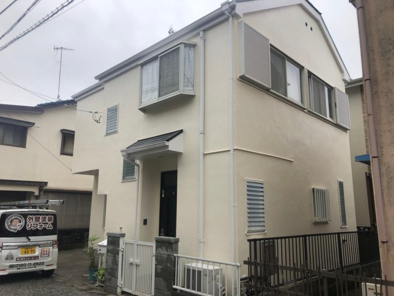 S様邸 外壁・屋根・付帯部塗装・バルコニー防水工事-施工事例・神戸の方にもおすすめ