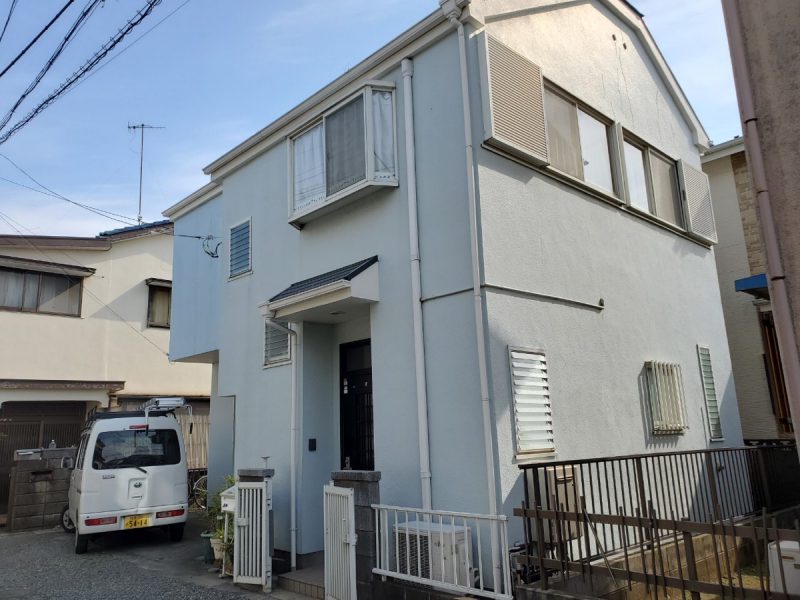 S様邸 外壁・屋根・付帯部塗装・バルコニー防水工事-施工事例・神戸の方にもおすすめ