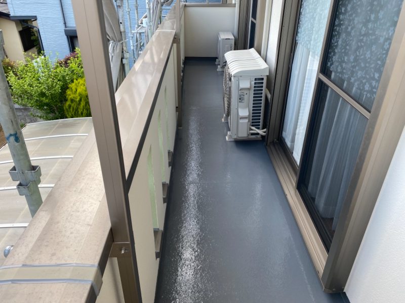 I様邸 外壁・屋根・付帯部塗装・バルコニー防水工事-施工事例・神戸の方にもおすすめ