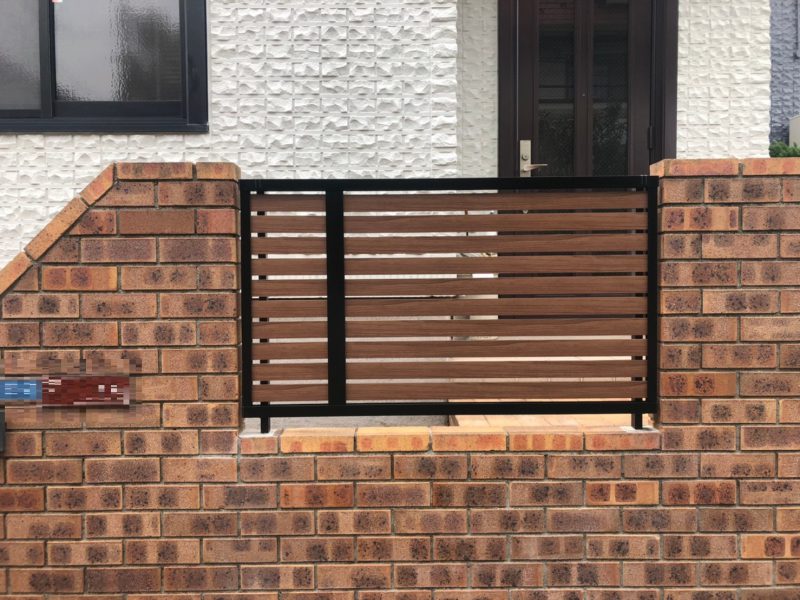 O様邸 門扉・フェンス交換工事-施工事例・神戸の方にもおすすめ