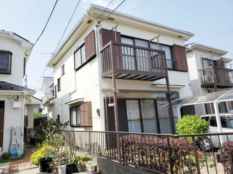 施工前 N様邸 外壁・屋根・付帯部塗装工事-施工事例・神戸の方にもおすすめ