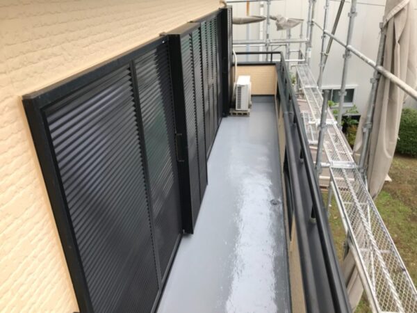 施工後 N様邸 外壁・付帯部塗装・バルコニー防水工事-施工事例・神戸の方にもおすすめ