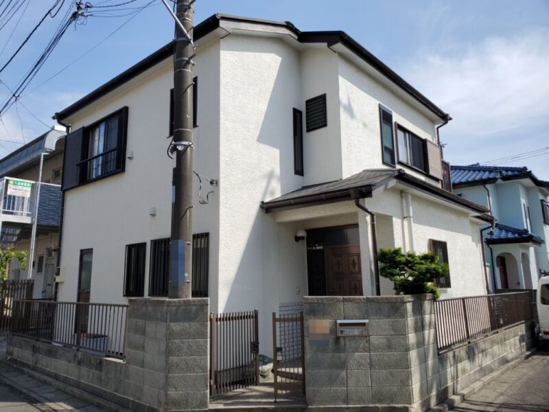 施工前 I様邸 外壁塗装・屋根カバー工法-施工事例・神戸の方にもおすすめ