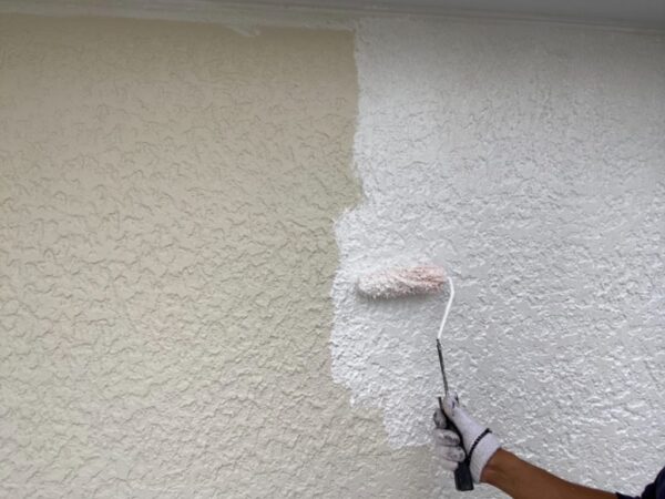 施工中写真 I様邸 外壁塗装・屋根カバー工法-施工事例・神戸の方にもおすすめ