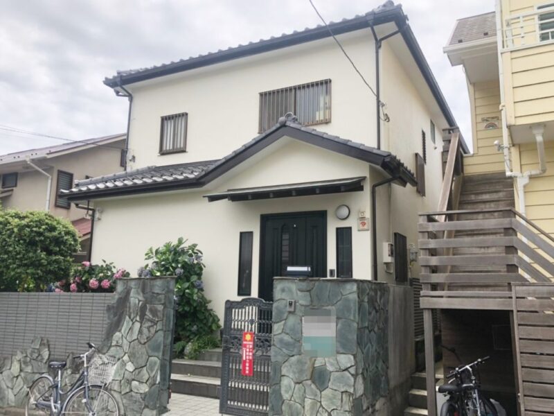 リフォーム K様邸 外壁・付帯部塗装工事-施工事例・神戸の方にもおすすめ