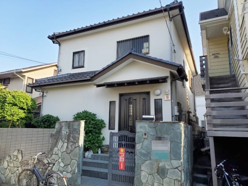 施工前 K様邸 外壁・付帯部塗装工事-施工事例・神戸の方にもおすすめ