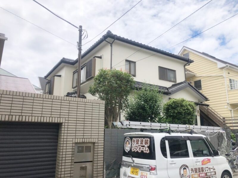 K様邸 外壁・付帯部塗装工事-施工後 K様邸 外壁・付帯部塗装工事-施工事例・神戸の方にもおすすめ