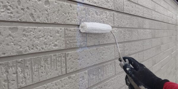 施工中写真 N様邸 外壁・屋根・付帯部塗装・バルコニー防水工事-施工事例・神戸の方にもおすすめ