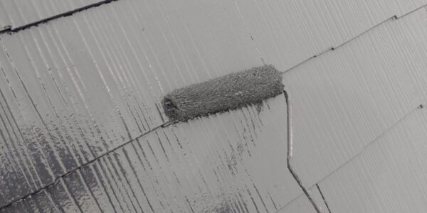 施工中写真 N様邸 外壁・屋根・付帯部塗装・バルコニー防水工事-施工事例・神戸の方にもおすすめ