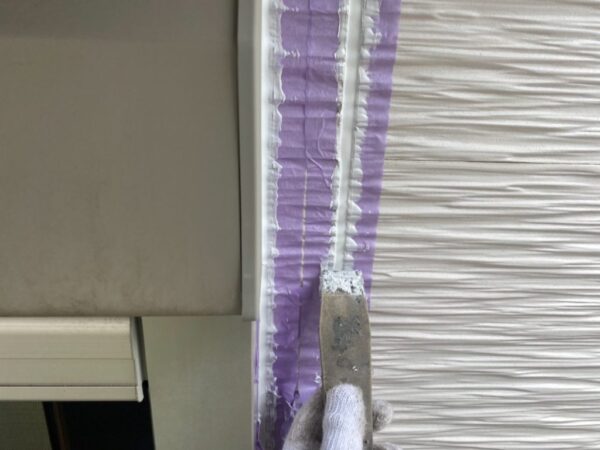 施工中写真 T様邸 外壁・屋根・付帯部塗装・バルコニー防水工事-施工事例・神戸の方にもおすすめ